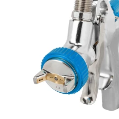 Краскораспылитель пневматический с верхним пластиковым бачком (600мл,сопло 1.3мм,факел 180-280мм,LVLP)