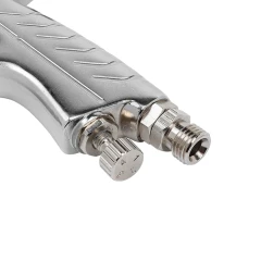 Краскораспылитель пневматический с верхним пластиковым бачком (600мл,сопло 1.3мм,факел 180-280мм,LVLP)