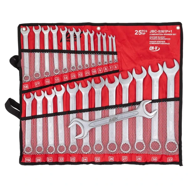 Набор ключей комбинированных 25+1пр.