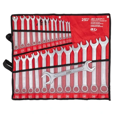 Набор ключей комбинированных 25+1пр.