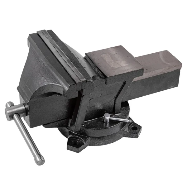 Тиски стальные поворотные с наковальней 10''-250мм