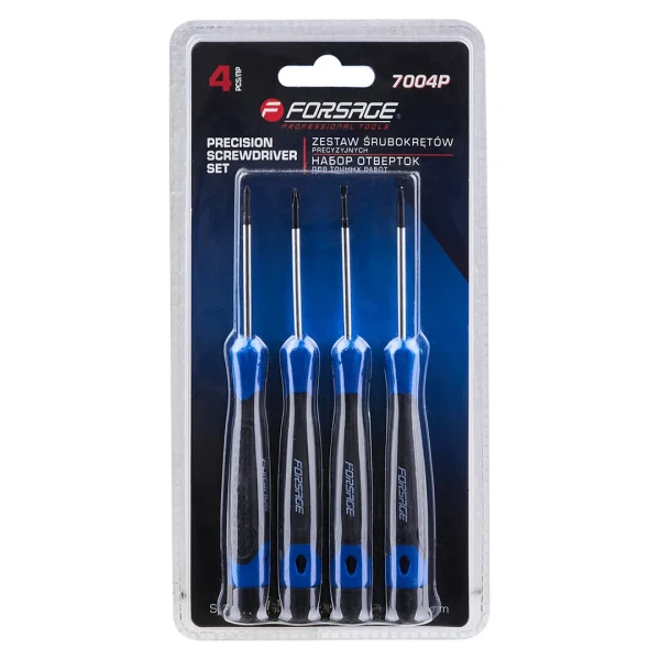 Отвертки для точных работ, набор 4пр.