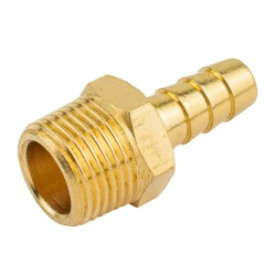 Штуцер пневматический наруж. резьба 3/8''- ''елочка''8мм