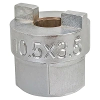 Головка-вставка для откручивания гайки опорного подшипника 10.5x3.5мм