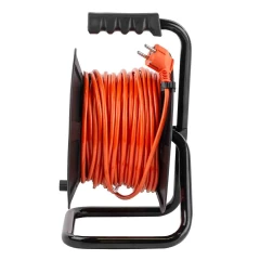 Удлинитель на катушке с розетками 30м (220В, 3х1мм²,10А,4 розетки)