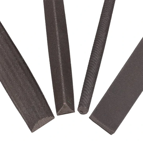 Набор напильников и надфилей разнопрофильных, 17пр (плоск, треуг, квадр, круг, полукруг, L-100мм,L-200мм) в чехле