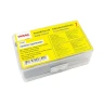 Набор отверток мини с пластиковой рукояткой 7пр(SL:3х35,4х35,5х35мм,PH:0х35,1х35,2х35мм),в футляре