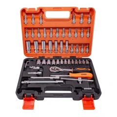 Набор инструмента 53пр. 1/4''(6-гран.)(4-14мм, головки глубокие 6-14мм)