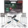 Набор инструментов 82 пр. 1/4''3/8''(6гр.)(4-22мм)