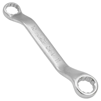 Ключ накидной, отогнутый на 45грд. короткий 10х11мм