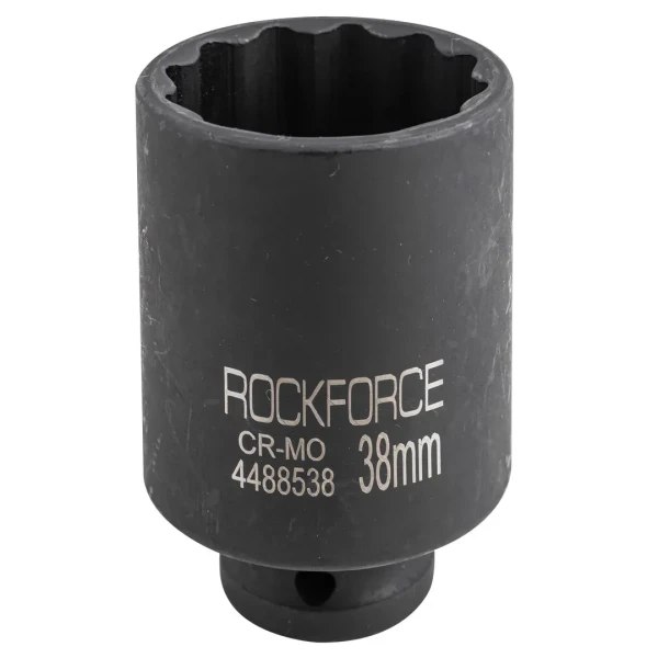 Головка ударная глубокая 38мм (12гр.), 1/2''