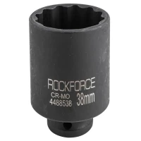 Головка ударная глубокая 38мм (12гр.), 1/2''