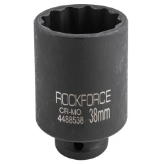 Головка ударная глубокая 38мм (12гр.), 1/2''