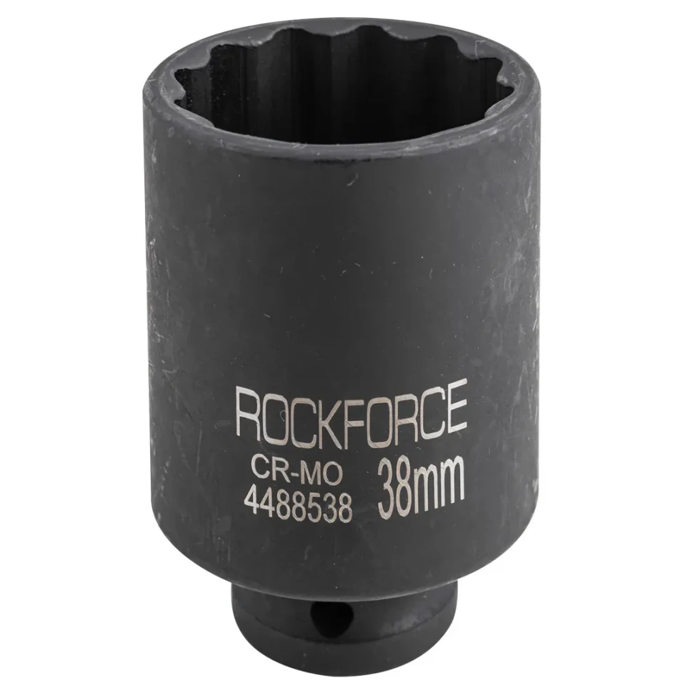 Головка ударная глубокая 38мм (12гр.), 1/2''