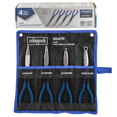 Щипцы с удлиненными рукоятками 285мм, набор 4пр.