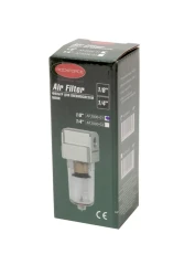 Фильтр для пневмосистемы 1/8''(пропускная способность 600 л/мин давление max 10 bar. температура воздуха 5 до 60С.5 Мк)