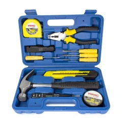 Набор инструментов 11пр.(плоскогубцы,нож,рулетка,отвертки,изолента,молоток)