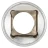 Головка 13мм (сорв.гр), 1/2''
