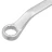 Ключ накидной, отогнутый на 45грд. короткий 16х17мм