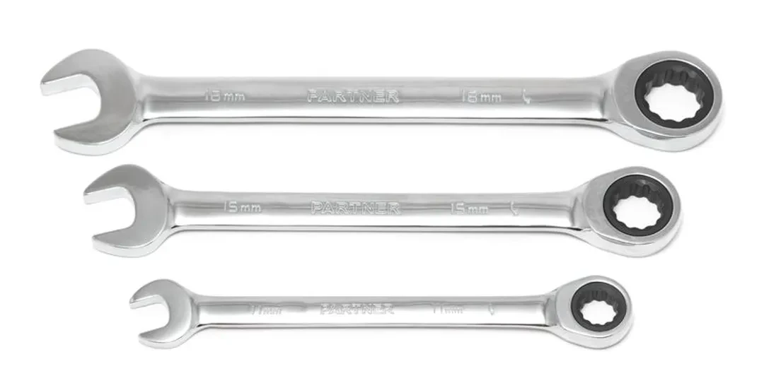 Ключ комбинированный трещоточный 8мм