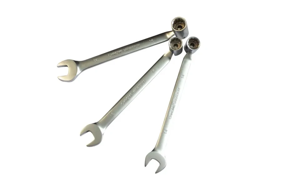 Ключ рожково-торцевой шарнирный 16 мм