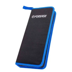 Набор напильников и надфилей разнопрофильных, 17пр (плоск, треуг, квадр, круг, полукруг, L-100мм,L-200мм) в чехле