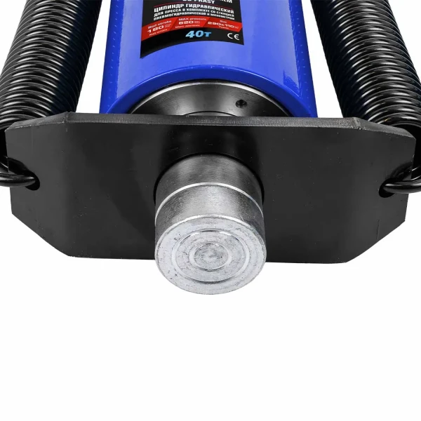 Цилиндр гидравлический для пресса в комплекте со станцией гидравлической и манометром, 40т