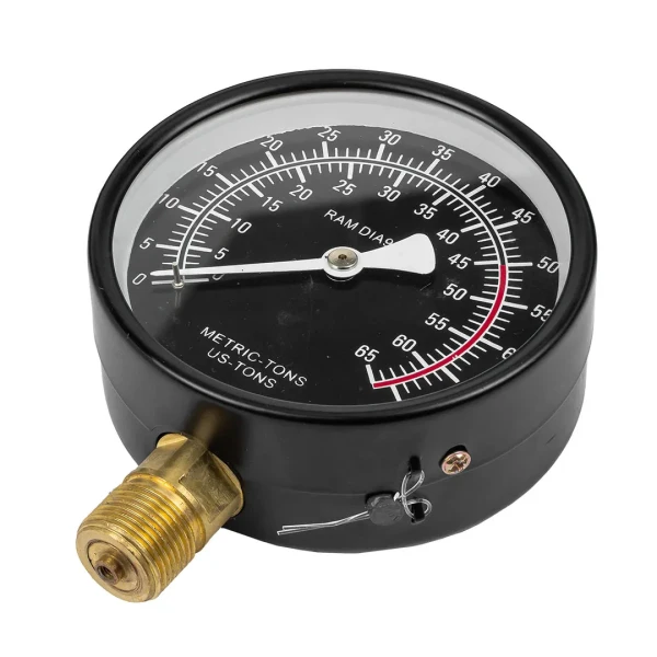 Цилиндр гидравлический для пресса в комплекте со станцией гидравлической и манометром, 40т