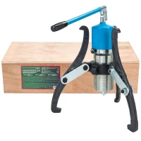 Съемник двух-трехлапый переставной гидравлический 50т(Ø захвата:200-500мм,мах. глубина захвата-250мм,ход штока-60мм)