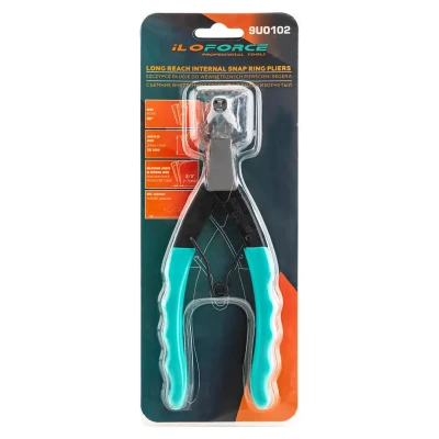 Съемник внутрених стопорных колец изогнутый 90грд. (глубина-56мм, для суппортов), в блистере