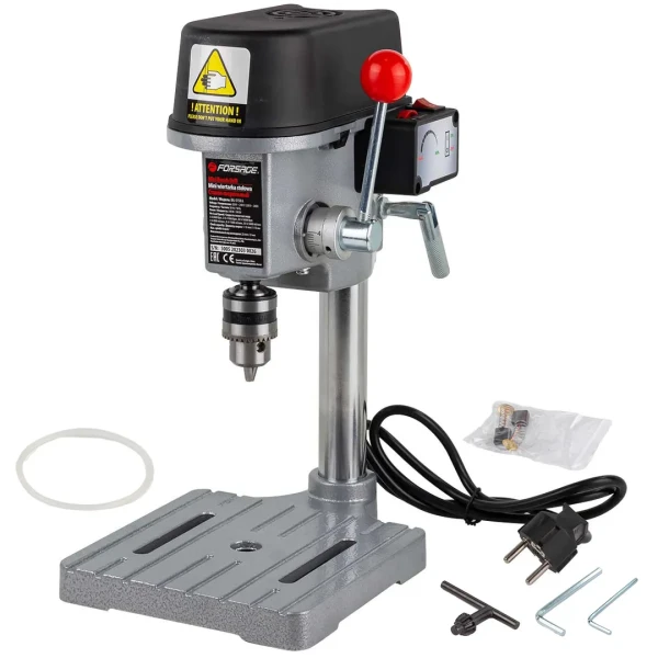 Станок сверлильный настольный(220V,340W,0-16000 об/мин,1-100мм, шпиндель 25мм)