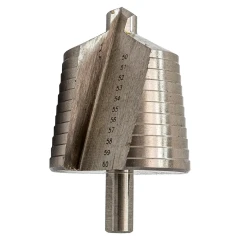 Сверло ступенчатое HSS4241(50-60мм)в блистере