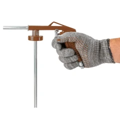 Пневмопистолет для гравитекса (внутр. Øсопла 9мм, рабоч. давление 2-8 бар, max давление 10 бар, расход воздуха 350 л/мин)