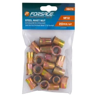 Заклепки резьбовые стальные 20шт.