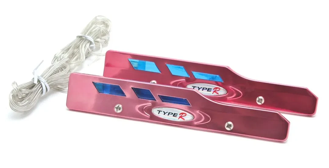 Спойлер на стеклоочиститель c подс.TR-07-2 (красный)