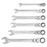 Набор ключей трещоточных 6пр.(8,10,12,13,14,17мм),на пластиковом держателе