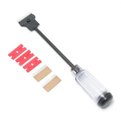 Скребок со сменными насадками (длина 285мм, ширина лезвия 40мм)