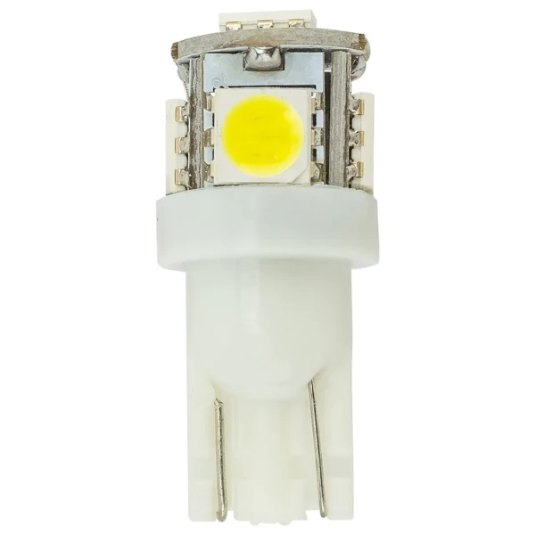 Лампочка светодиодная T10-5050-5SMD 12v белая