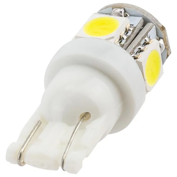 Лампочка светодиодная T10-5050-5SMD 12v белая