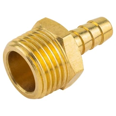 Штуцер пневматический наруж. резьба 1/2''- ''елочка''8мм