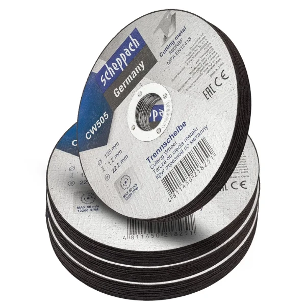 Круг отрезной по металлу 125х1,2х22,2мм-40шт