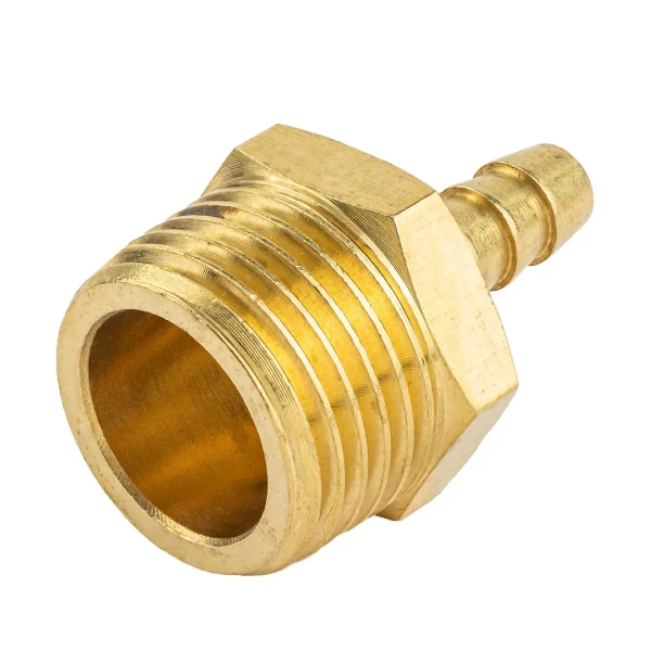 Штуцер пневматический наруж. резьба 1/2''- ''елочка''6мм