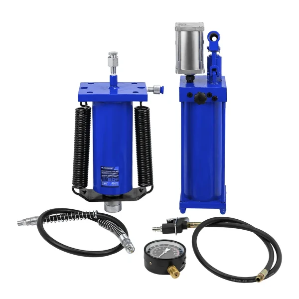 Цилиндр гидравлический для пресса в комплекте со станцией гидравлической и манометром, 50т