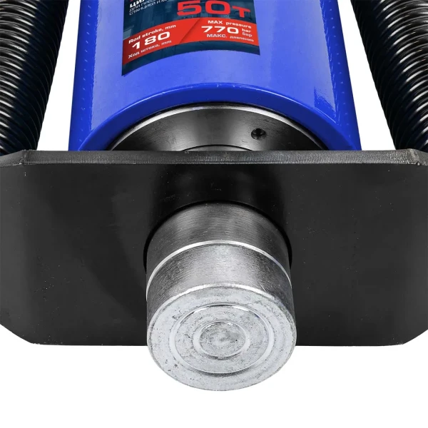 Цилиндр гидравлический для пресса в комплекте со станцией гидравлической и манометром, 50т