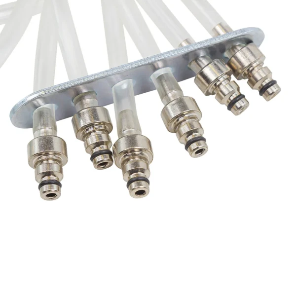 Тестер обратки дизельных форсунок системы Common Raill с комплектом адаптеров, в кейсе ''Premium''