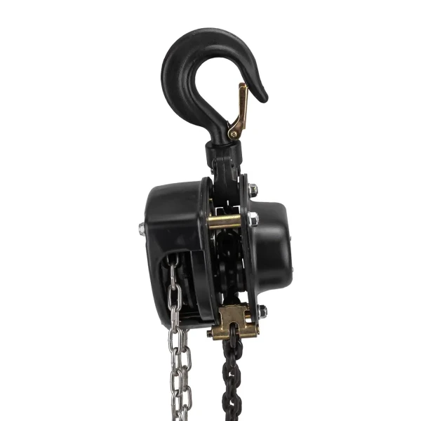 Лебедка механическая (Таль) подвесная с лепестковым механизмом фиксации цепи натяжения 2т (длина цепи - 3м)