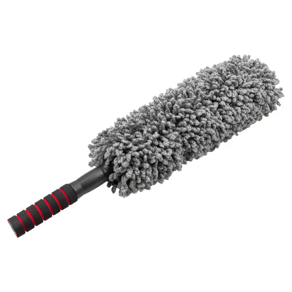 Щетка для чистки колес автомобиля телескопическая (длина 550-780мм, Ø90мм)