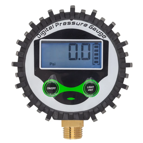 Индикатор давления цифровой для пневмосистем 1/4''(Psi, Kpa, Bar, Kgf/cm2), в блистере