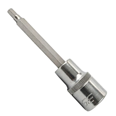 Головка бита 6-гранная 5мм 1/2''(L-100мм)