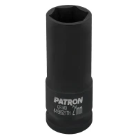 Головка ударная глубокая тонкостенная 21мм (6гр.), 1/2''